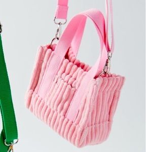 BDG UO Pink Wide Wale Corduroy Mini Tote Bag